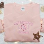 Shop Motherhood University Embroidered Shirt & Hoodie – Perfect Mother s Day Gift for Mom!