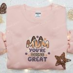 Chilli Heeler Embroidered Shirt & Bluey Cartoon Hoodie: Perfect Mother s Day Gift Idea