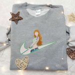 Nami x Nike Swoosh Anime Hoodie & Embroidered Shirts: One Piece & Nike Inspired Apparel