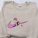 Natsu Dragneel x Nike Embroidered Hoodie & Fairy Tail Shirt – Nike Inspired Trendy Apparel