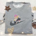 Natsu Dragneel x Nike Swoosh Anime Hoodie: Fairy Tail & Inspired Embroidered Shirt