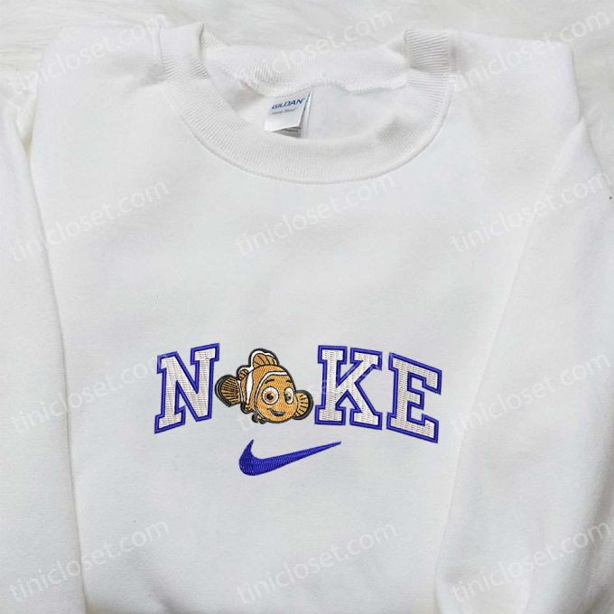 Disney Nemo x Nike Embroidered Shirt Characters Hoodie & Sweatshirt – Nike Inspired Collection