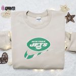 New York Jets Nike Swoosh Shirt & Embroidered Hoodie – Perfect NFL Sports Gift