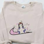 Nico Robin x Swoosh Anime Embroidered Shirt: Best One Piece Gift for Family