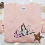 Nico Robin x Swoosh Anime Embroidered Shirt: Best One Piece Gift for Family