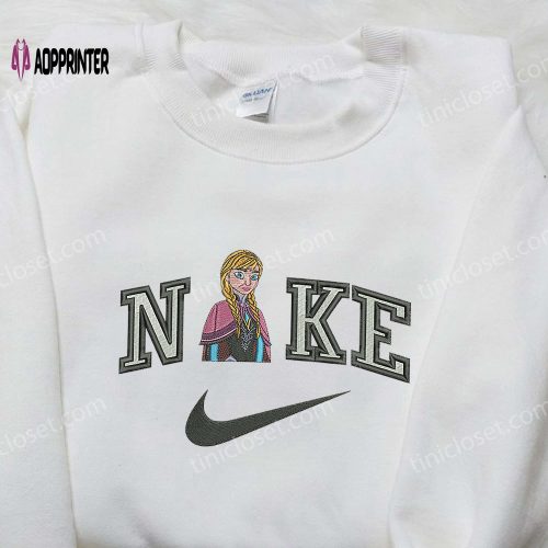 Super Mario x Nike Cartoon Embroidered Shirt: Stylish Nike Inspired Tee with Mario Graphics