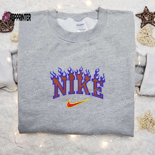 Nike Heart Embroidered Shirt & Hoodie: Best Family Gifts