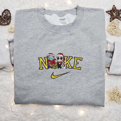 Nike Christmas x Baby Jack and Sally Embroidered Sweatshirt – Best Movie Christmas Gift Idea