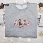 Nike Christmas x Chibi Donald Trump Embroidered Sweatshirt: Best Holiday Gift & Shirt