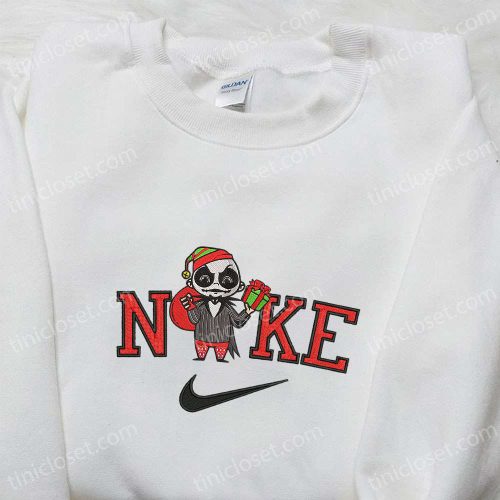 Nike Christmas x Chibi Jack Santa Embroidered Sweatshirt & Shirt: Best Gift Ideas