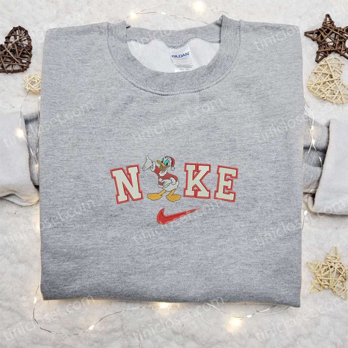 Nike Christmas x Donald Duck Embroidered Sweatshirt: Best Disney Gift Ideas