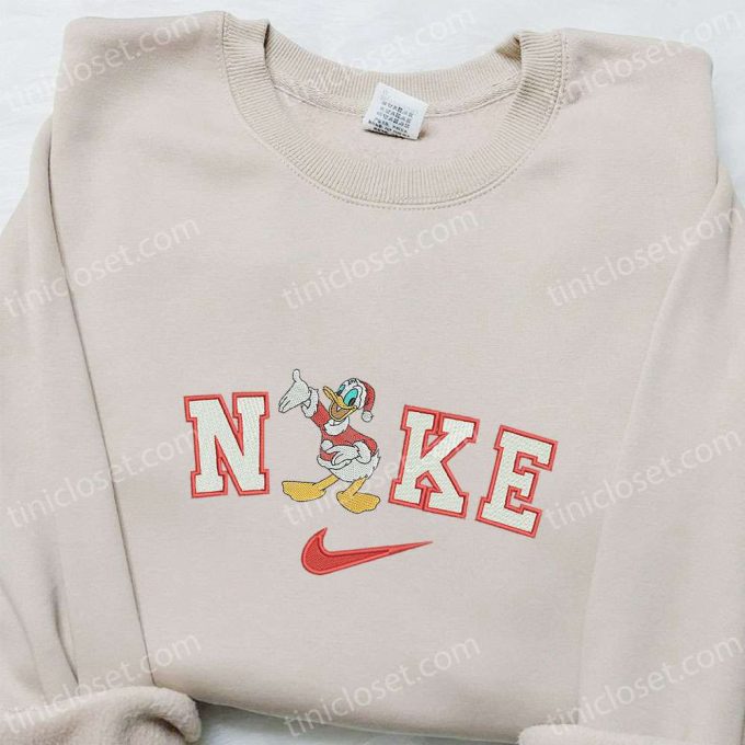 Nike Christmas x Donald Duck Embroidered Sweatshirt: Best Disney Gift Ideas