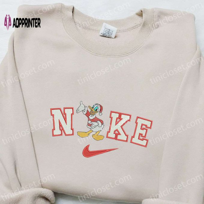 Nike Christmas x Donald Duck Embroidered Sweatshirt: Best Disney Gift Ideas