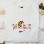 Nike x Donald Duck Christmas Embroidered Sweatshirt: Best Gift Ideas with Walt Disney Christmas Shirt