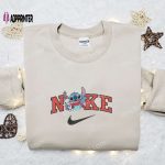 Nike Christmas x Stitch Sweatshirt: Disney Movie Embroidered Shirt – Best Gift Ideas