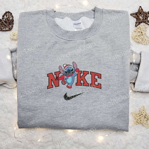 Nike Christmas x Stitch Embroidered Sweatshirt – Best Gift Ideas for a Festive Christmas