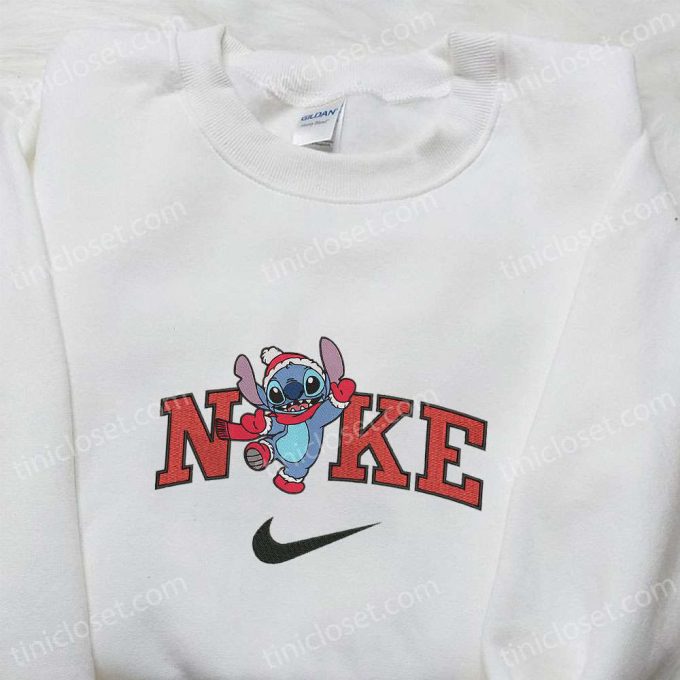 Nike Christmas x Stitch Embroidered Sweatshirt – Best Gift Ideas for a Festive Christmas