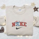 Nike Christmas x Stitch Hat & Scrump Sweatshirt: Movie Embroidered Shirt Best Gift Ideas