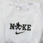 Nike Halloween x Black Mickey Mouse Sweatshirt Embroidered Shirt Best Halloween Gift Ideas