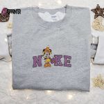 Nike Halloween x Elegant Minnie Mouse Sweatshirt: Disney Characters Embroidered Shirt – Best Halloween Gift Ideas