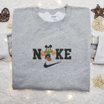 Nike Halloween x Mickey Frankenstein Embroidered Sweatshirt: Best Disney Characters Shirt Perfect Halloween Gift