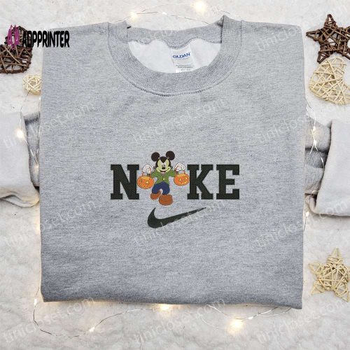 Togepi Pumpkin x Nike Embroidered Sweatshirt: Spooky Halloween Shirt Best Gift Ideas