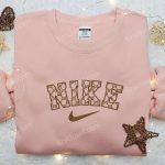 Nike Logo x Gucci Embroidered Shirt: Best Family Gift Nike Inspired Design