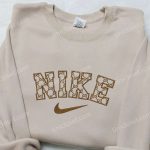 Nike Logo x Gucci Embroidered Shirt: Best Family Gift Nike Inspired Design