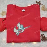 Nike Swoosh x Light Fury Embroidered Shirt How To Train Your Dragon Cartoon Hoodie Nike Inspired T-Shirt