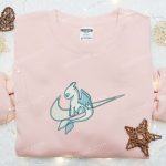 Nike Swoosh x Light Fury Embroidered Shirt How To Train Your Dragon Cartoon Hoodie Nike Inspired T-Shirt