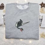 Nike Swoosh x Night Fury Embroidered Shirt & Hoodie: How to Train Your Dragon Inspired Apparel