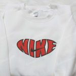 Nike Swoosh x Red Heart Love Shirt: Perfect Valentine s Day Gift Nike Inspired Logo Shirt for Lovebirds!