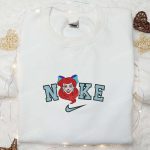 Nike x Ariel Pennywise Halloween Embroidered Shirt: Disney Cartoon & Nike Inspired Design