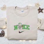 Nike x Baby Barrel Hoodie: Nightmare Before Christmas Characters Embroidered Sweatshirt & Nike Inspired T-shirt