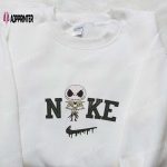 Nike x Baby Jack Skellington Embroidered Hoodie Nightmare Before Christmas T-shirt Nike Inspired Sweatshirt