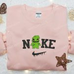 Nike x Baby Oogie Boogie Embroidered Hoodie Nightmare Before Christmas Characters Sweatshirt Nike Inspired T-shirt