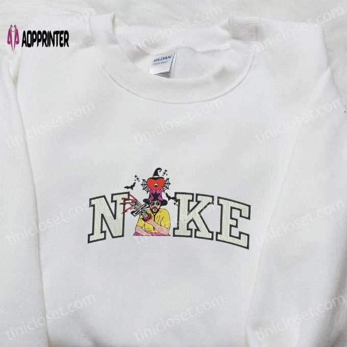 Nike x Bad Bunny Sweet Dreams Halloween Embroidered Shirt & Hoodie: Best Gifts for Halloween Lovers