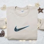 Nike x Carolina Panthers Embroidered Hoodie & T-shirt: NFL Sports Inspired Apparel