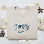 Nike x Carolina Panthers Embroidered Sweatshirt: NFL Sports Inspired Apparel