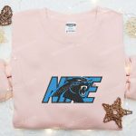 Carolina Panthers Nike Embroidered T-shirt: NFL Sports & Custom Design