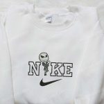 Nike x Chibi Jack Skellington Embroidered Sweatshirt – Horror Halloween Shirt Nike Inspired T-shirt