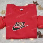 Nike x Chicago Bears Embroidered Hoodie & NFL Sports Shirt: Custom Nike Embroidered Gear