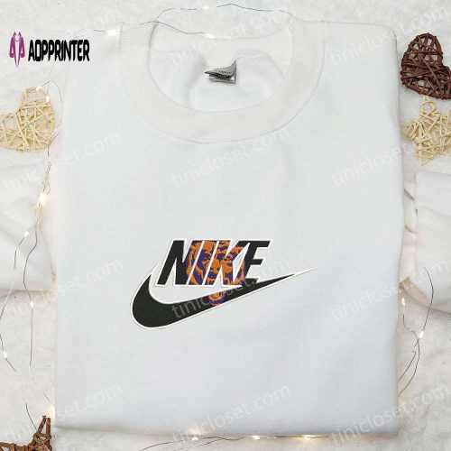 Nike x Chicago Bears Embroidered Hoodie & NFL Sports Shirt: Custom Nike Embroidered Gear