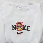 Nike x Chucky Toy Story Buddy Embroidered Shirt Horror Movie Sweatshirt & Hoodie