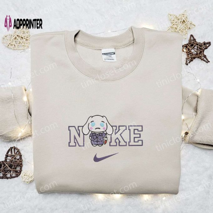 Nike x Cinnamoroll & Hello Kitty Horror Embroidered Sweatshirt & Shirt – The Best Halloween Gift