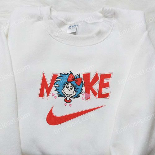 Nike x Dr Seuss Embroidered Shirt: Cat in the Hat Custom Design