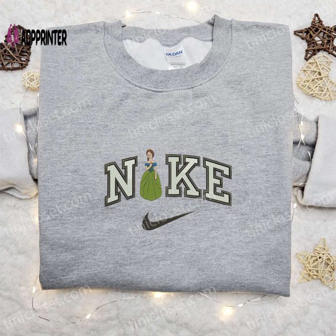 Nike x Girl Statue Embroidered Sweatshirt – Custom Shirt Inspired T-Shirt