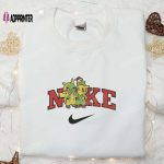 Nike x Grinch Pikachu Halloween Embroidered Shirt: Adorable Pokemon Halloween Tee