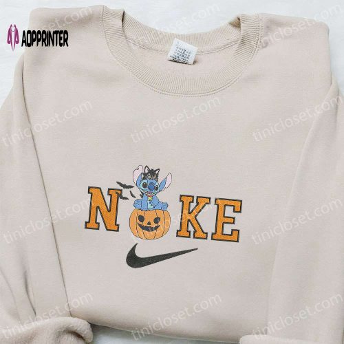 Pompourin x Nike & Hello Kitty Cartoon Sweatshirts Nike Inspired Embroidered Shirts