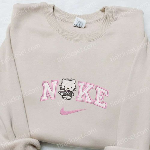 Nike x Hello Kitty Groom Wedding Shirt & Cartoon Hoodie: Perfect Valentine s Gift Ideas